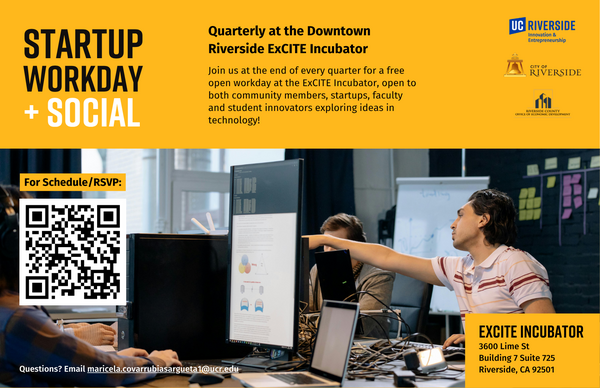 Copy of the ExCITE Open Workday Flyer